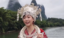 【三等獎(jiǎng)】拋繡球、唱山歌......泰國博主漓江變裝體驗(yàn)民俗